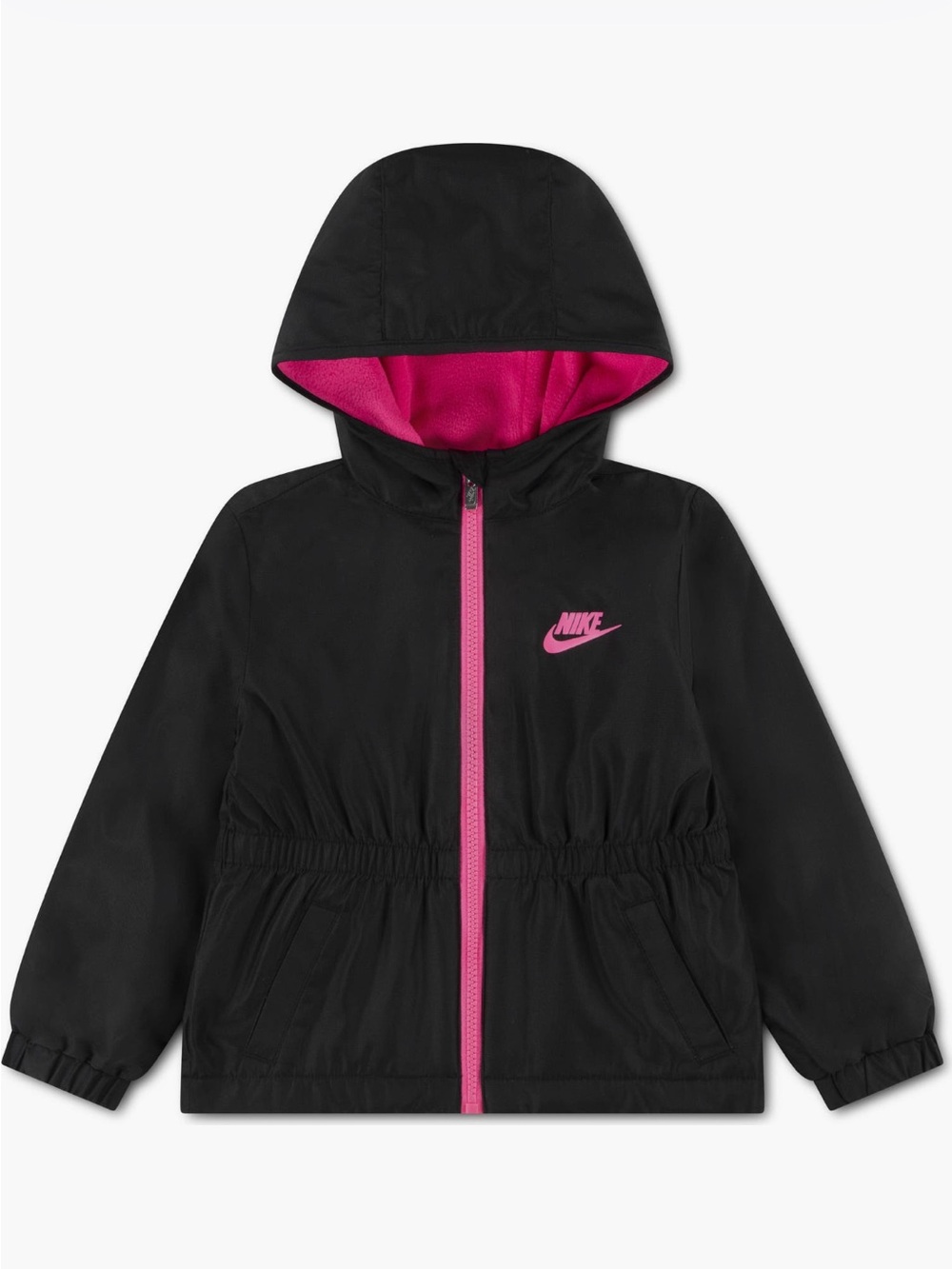 Nike Water Resistant Hooded Anorak Jacket Girls 3T